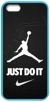 Cool Design NBA Chicago Bulls Air Michael Jordan Logo - JUST DO IT - Case Cover for Iphone 5/5S(Laser Technology) Design By WBQ STORE