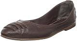 FRYE Women's Carson String Ballet Flat,Dark Brown,6.5 M US