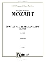 Sonatas and Three Fantasias, Vol 2: Nos. 11-20 (Kalmus Edition) Sonatas and Three Fantasias, Vol 2: Nos. 11-20 (Kalmus Edition)