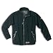 Jeantex Hampden Fleece Mens Jacket, Black, S