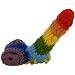 Rainbow Knitted Willy Warmer Funny Rude Gift