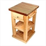 Bradley Brand Furniture Caddo Creek Kitchen Island in Oak 4842