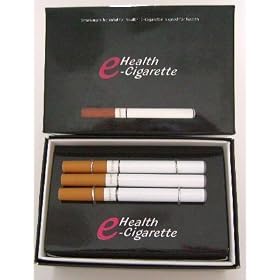 3 Piece E-Cig KIT W/5 Chargers & 10 Medium Nicotine+10 No/zero Cartridges