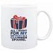 Mug White " I WANT FOR MY BIRTHDAY IS A Clumber Spaniel " Dogs