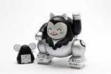 Miao Cat & Mousubi Mouse Silver and Black Buff Monster Version