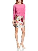 PRIVEE Vestido Aline (Rosa / Multicolor)