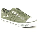 ED HARDY Dakota Slip On Shoes Green Mens SZ