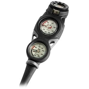 Mares Mission 3 Scuba Dive Console w Compass (Metric) by