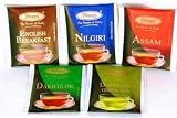FIVE PACKETS OF INDIVIDUAL WRAPPED TEA BAGS - ENGLISH BREAKFAST - ASSAM - DARJEELING - DARJEELING GREEN - NILGIRI  from Premiers Pure Indian Tea