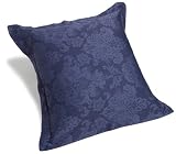 Pinzon Medallion Cotton Sateen Euro Sham, Indigo