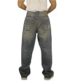 Marc Ecko - New Ecko Unlimited Mens Washed Blue Baggy Fit Jeans (0302200691)
