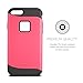 iPhone 7+ Plus Case, Snugg Apple iPhone 7+ Plus Dual Layer Slim Cover [Infinity Series] Protective Bumper Shell Skin - Coral Red