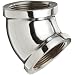 Chrome Plated Brass Pipe Fitting, 45 Degree Elbow, NPT Female