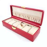 Coffret "Munich" 6 Montres Carmin