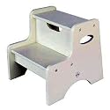 KidKraft Two Step Stool - White