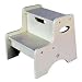 KidKraft Two Step Stool - White