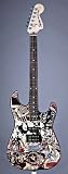 OBEY Graphic Stratocaster HSS Collage Electric Guitar OBEY HSS Guitar OBEY HSS Guitar - B000GAN0I8