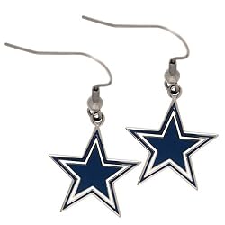 Dallas Cowboys Dangle Earrings