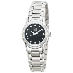 ESQ by Movado QUEST stainless steel bracelet black dial watch #07101329
