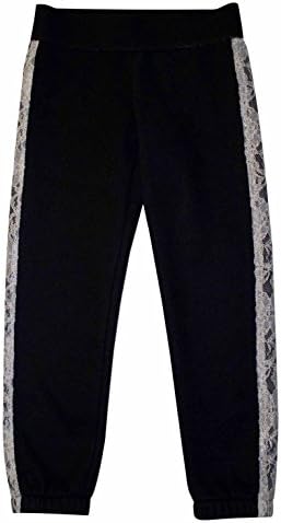 dedo kids girls Fleece Tuxedo Sweatpants 3T Black