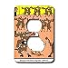 Londons Times Funny Animals Cartoons - Hen-Pecked Moose Lodge Member - Light Switch C...
