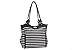 SoHo Louvre Diaper Bag Large (9 Piece, Black White)