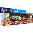 Lenticular Eyes Disney 3-car Gift Pack Pit Crew Sarge Fillmore Mcqueen 1:55 Mattel