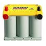 Optima Batteries  OPT D75/25  Group 75/25 Deep Cycle Battery, Yellow Top