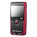Samsung HMX-W200 Full-HD Pocket-Camcorder (5,8 cm (2,3 Zoll) Display, 10-fach digital Zoom, HDMI, USB 2.0, Bildstabilisator, wasserdicht) schwarz/rot