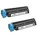 Speedy Inks - 2 Pack Okidata Compatible 44992405 Black Laser Toner Cartridge for use in MB Series - MB451W MFP