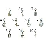 Stainless Steel Backpack Charms by South St.