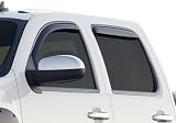 EGR 2010-2012 Dodge RAM 2500 HD Crew / Mega Cab 4-Piece In-Channel Slimline Window Visors -MATTE FINISH-