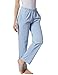 I Love NY New York Lounge Pants Heart Pajama Bottoms Gray Medium