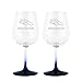 NFL Denver Broncos Wine Glass, 12-ounce, 2-Pack