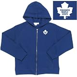 Toronto Maple Leafs NHL Girls Lucky Full Zip Hooded Jacket (Dk Royal)