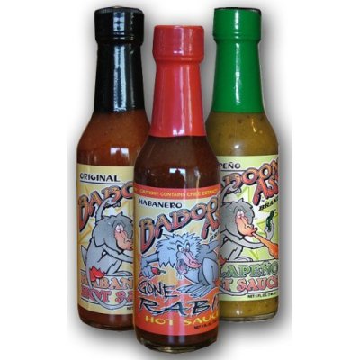 Hot Sauce Gift Set, Baboon Ass Brand Triple Threat Gift Set. The Greatest Hot Sauce Set... by Innuendo Enterprises LLC