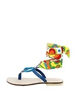 Dolceamore Chanclas al dedo (Azul Celeste)
