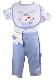Vitamins Newborn Baby Boys 4 pc Pirate Pant Set