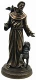 Saint Francis (Bronze) Religious Christian Catholic Statue Figurine