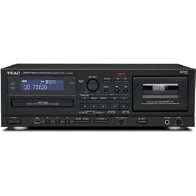 TEAC AD-800 CD Player and Auto Reverse Cassette Deck with USB