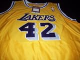 James Worthy Mitchell and Ness Home Gold Los Angeles Lakers Jersey Size 52
