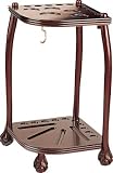 8 Cue Ball-n-Claw Corner Rack