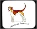 Mouse Pad with foxhound, american, tongue, dog