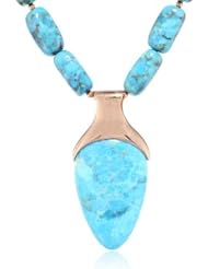 Barse "Lure" Genuine Turquoise Arrowhead Pendant Necklace