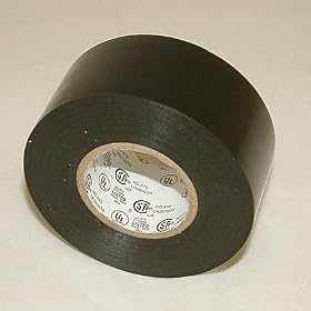JVCC EL7566-AW Premium Grade Electrical Tape: 1-1/2 in. x 22 yds. (Black)