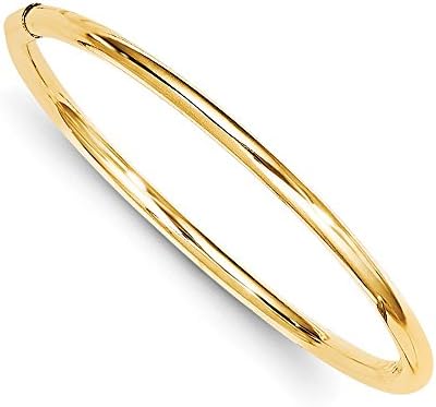 Madi K 14k 2.5mm Slip-on Baby Bangle
