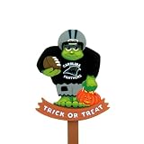 Pack of 2 NFL Carolina Panthers Frankenstein Halloween Wooden Lawn Stakes 30"