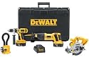 Factory-Reconditioned DEWALT DC4KITAR 18-Volt Ni-Cad Cordless 4-Tool Combo Kit