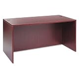 Alera Valencia Series Desk Shell, 60w x 30d x 29-1/2h, Mahogany