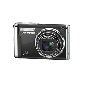 Olympus Mju 9000 Compact Digital Camera - Midnight Black (12MP, 10x Optical Zoom) 2.7 inch LCD